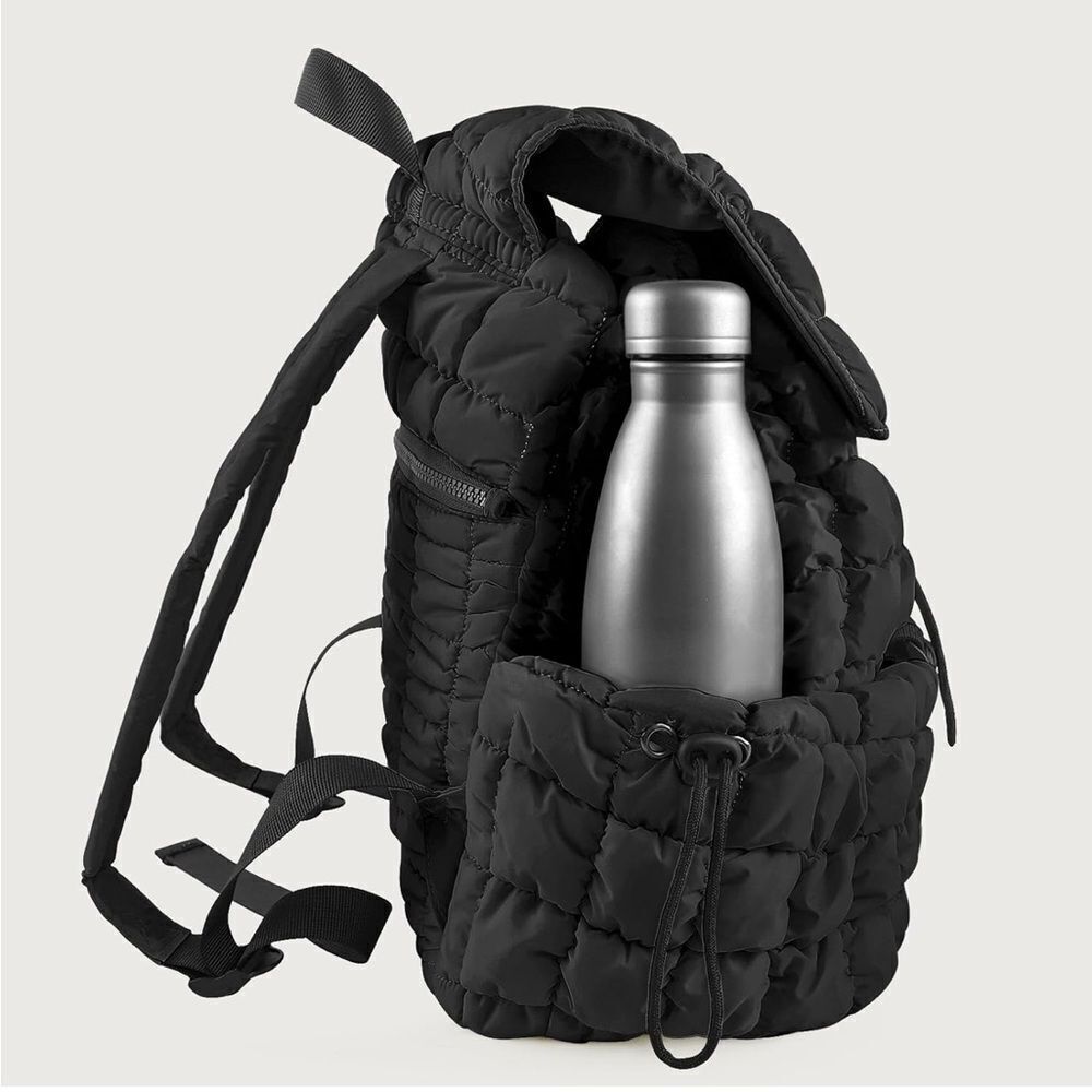 Quilted puffer backpack - Picture 8 of 8